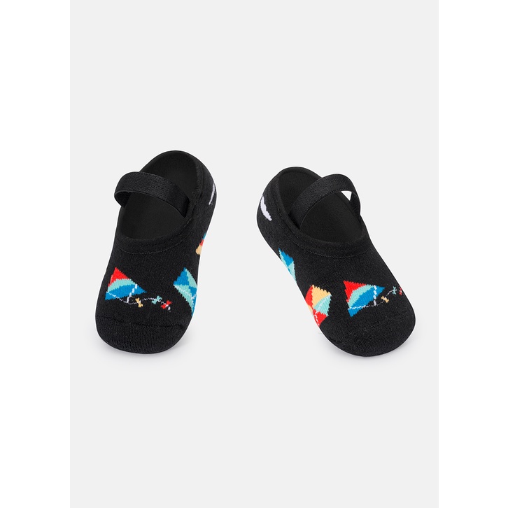 Meia Sapatilha com Antiderrapante Bebê Menino Pipa - Puket - Baby & Kids Fashion