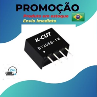 conversor isolador de fonte 12v b1205s-1w em Oferta na Shopee