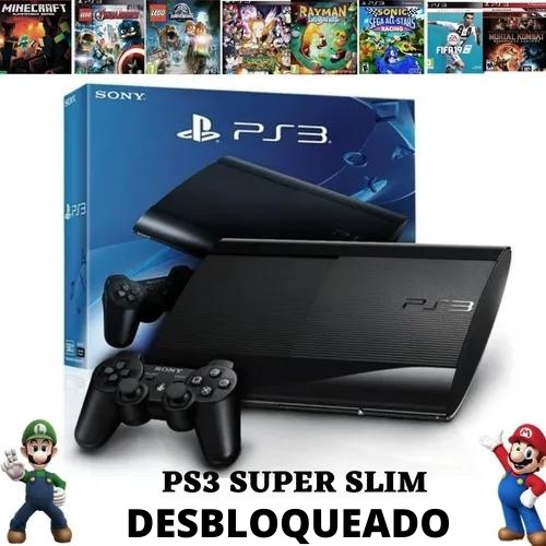 Playstation 3 Desbloqueado + Garantia 90 Dias + HD 500GB