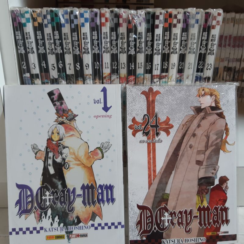 Mangá D Gray Man 1 ao 24, Katsura Hoshino
