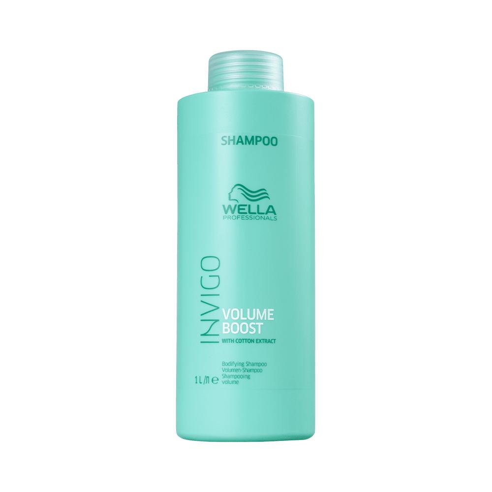 Wella Professionals Invigo Volume Boost Shampoo 1000ml - Beauty