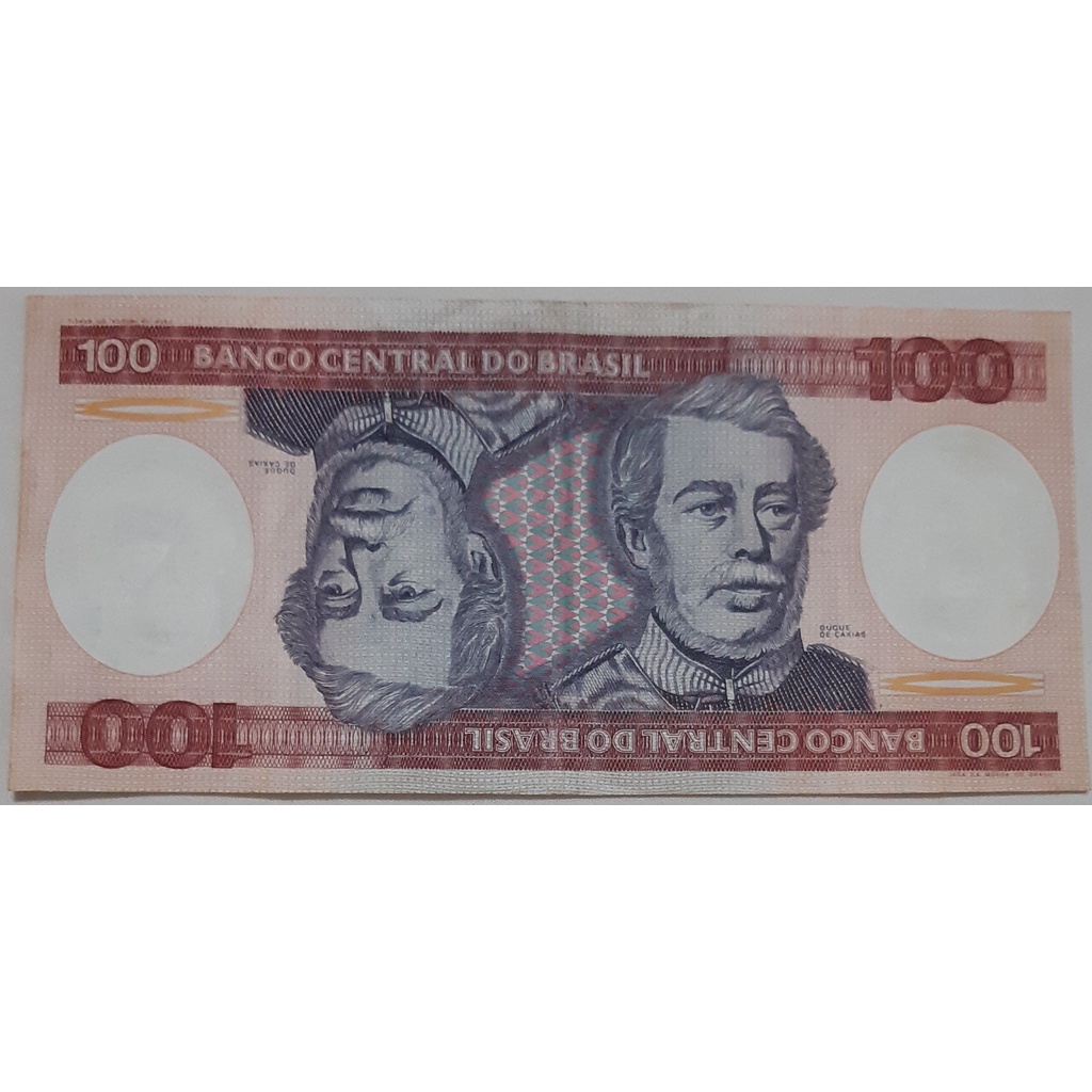 Cédula 100 Cruzeiros - Duque de Caxias - 1970