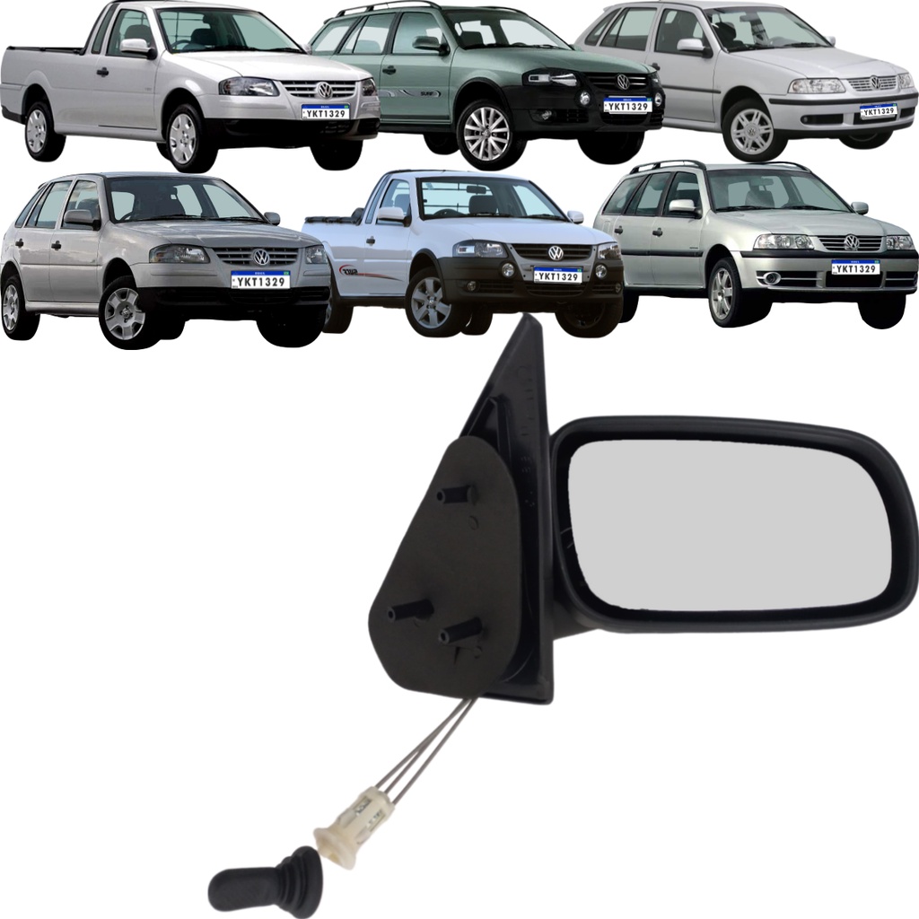Retrovisor Manual Original Cofran Gol Parati Saveiro G3 G4 - Spare Parts and Accessories for Vehicles