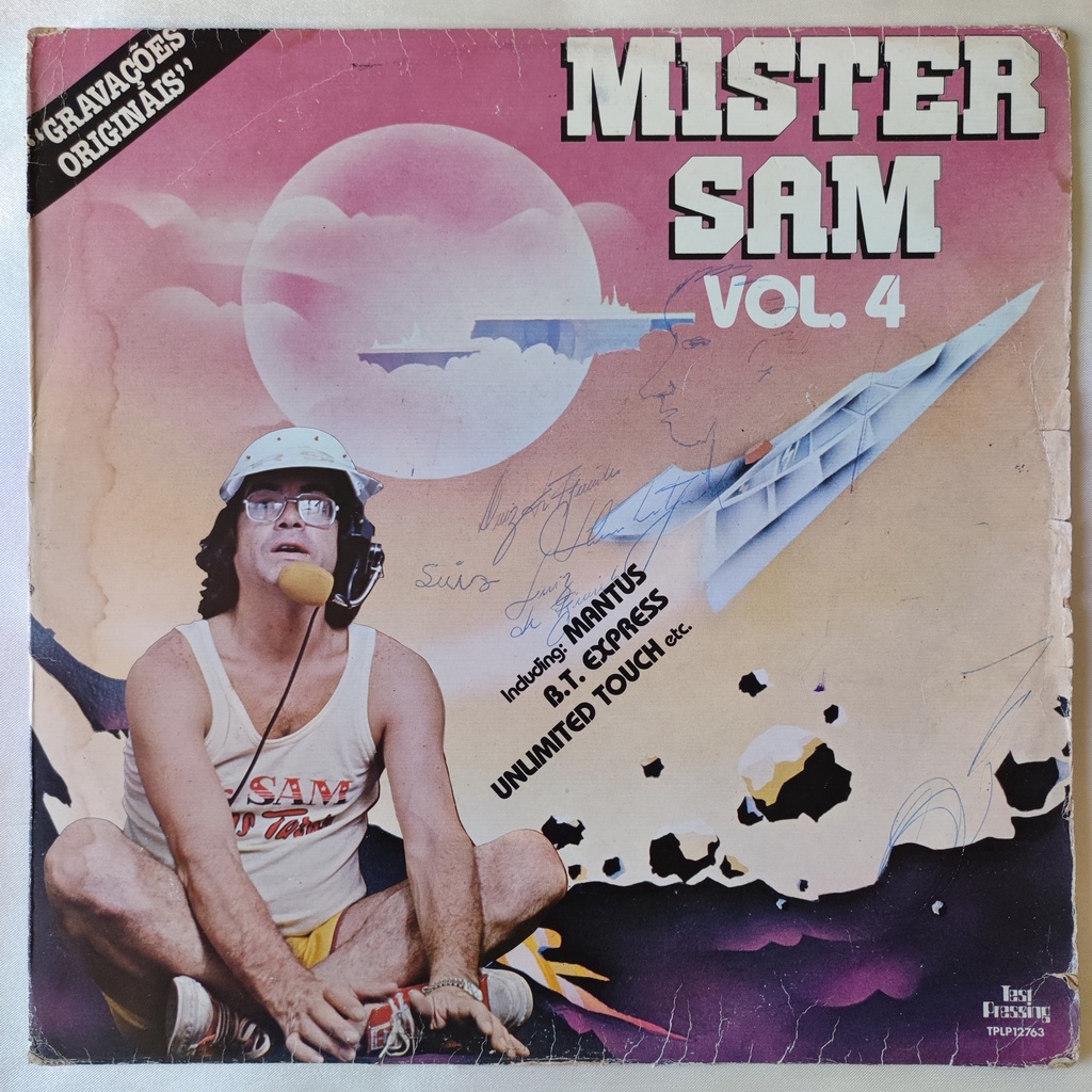 DISCO DE VINIL LP - MISTER SAM – MISTER SAM - VOL. 4 (1981)