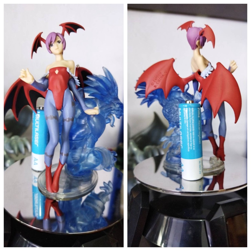 Namco X Capcom Darkstalkers Prêmio Figura Lilith - Gashapon Ultra RARO!