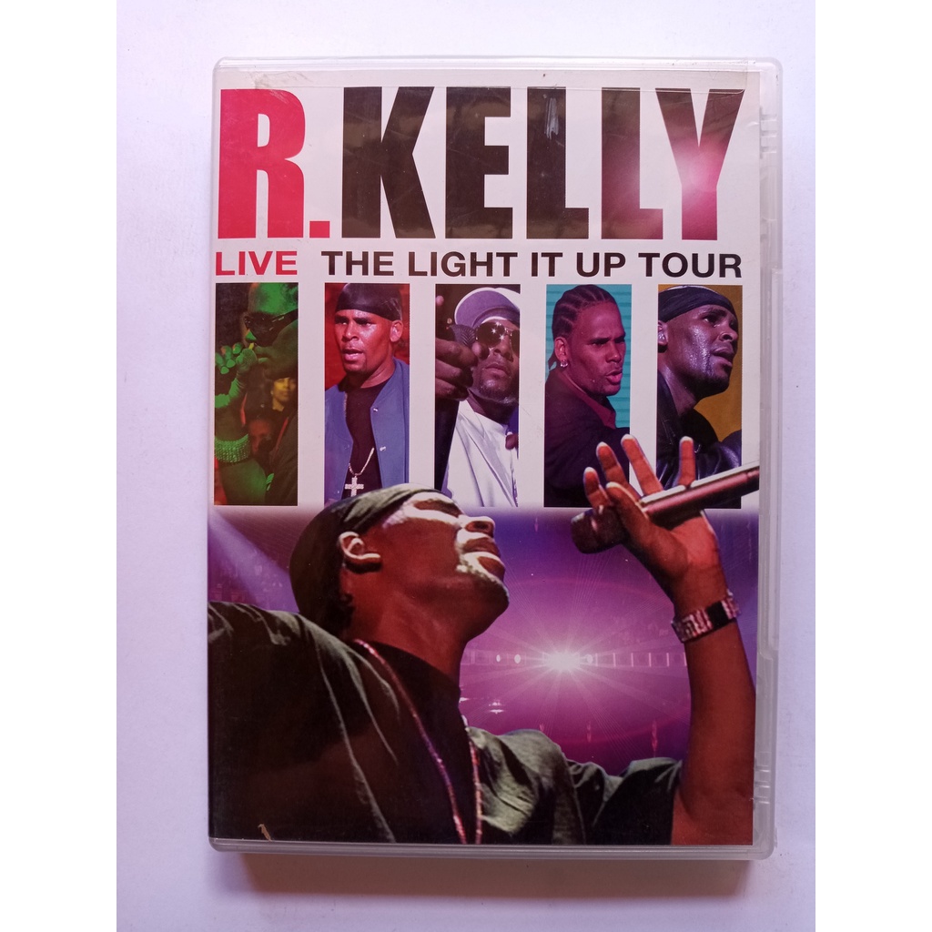 Dvd R Kelly Live The Light It Up Tour Original