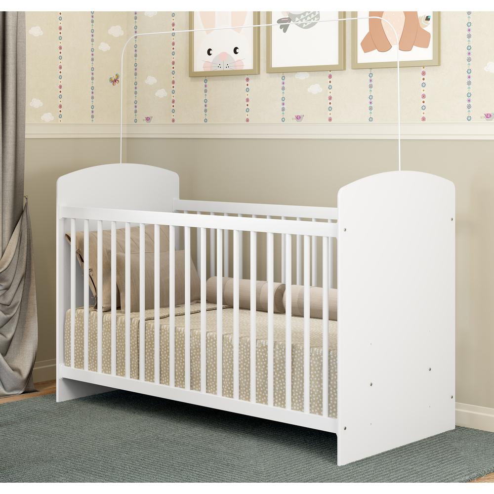 Berço para Colchão 60 x 130 cm João e Maria Multimóveis Branco em Oferta na Shopee