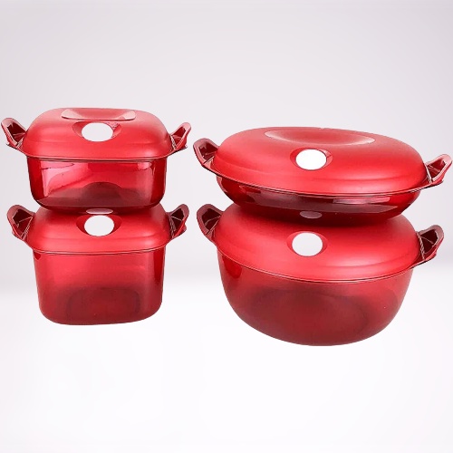 Tupperware Cristal Pop Vermelho Original PDA BEA 2022 Policarbonato 