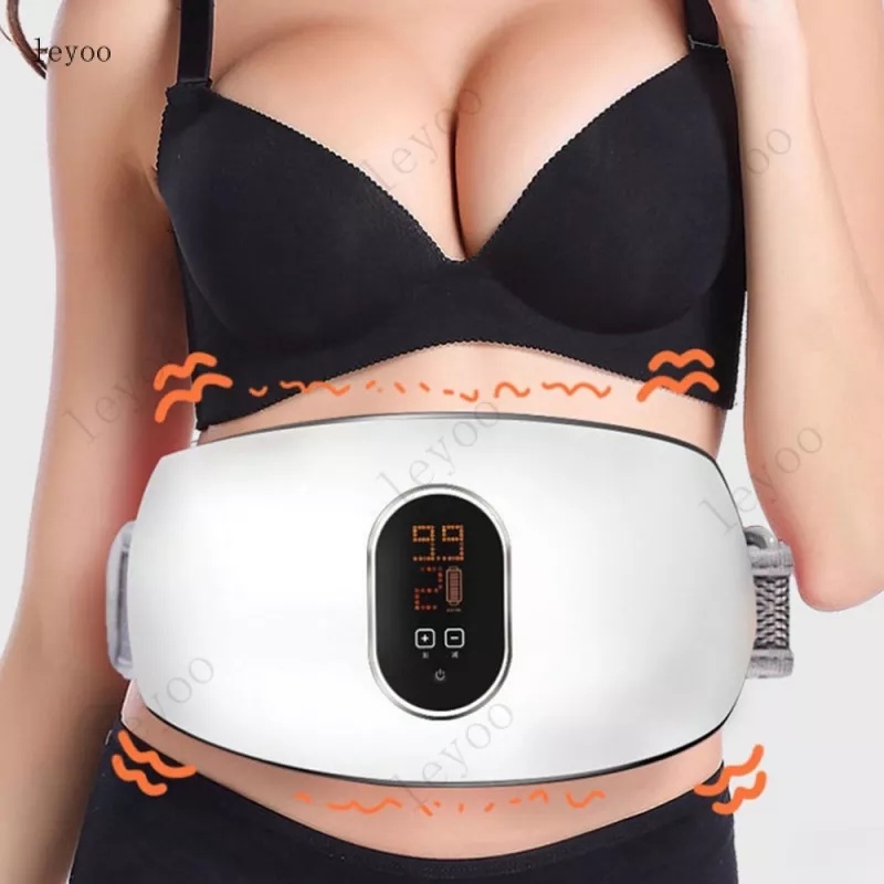 Cinto De Emagrecimento Elétrico Terapia Infravermelho Máquina Promoção Vibração Abdominal Massageador