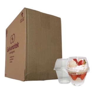 Copo com Tampa Bolha 250ml Galvanotek G677 | 50 ou 100 Unidades
