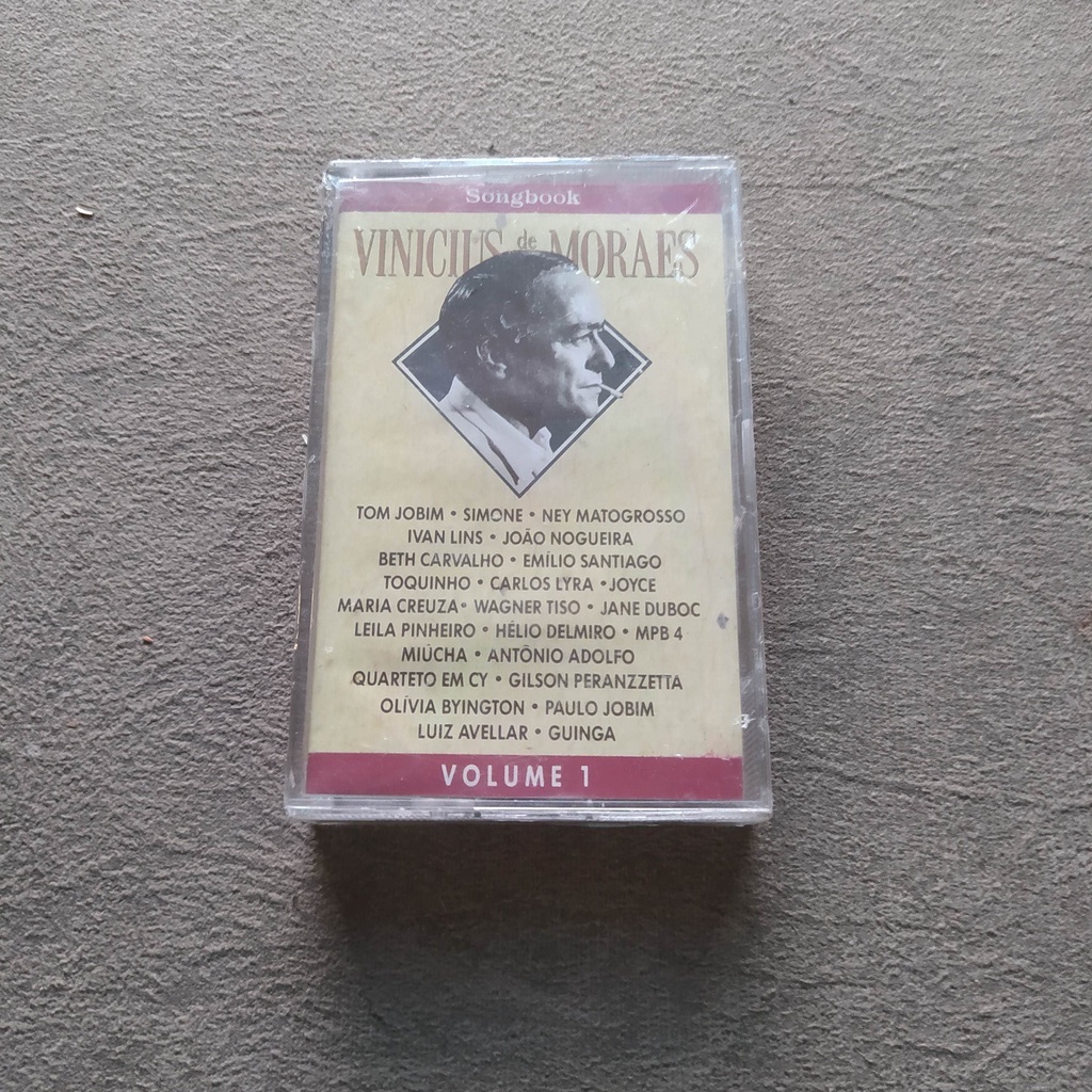 Fita k7 Simone Lacrada Tom Jobim Ivan Lins Joyce Antonio Adolfo Cassete