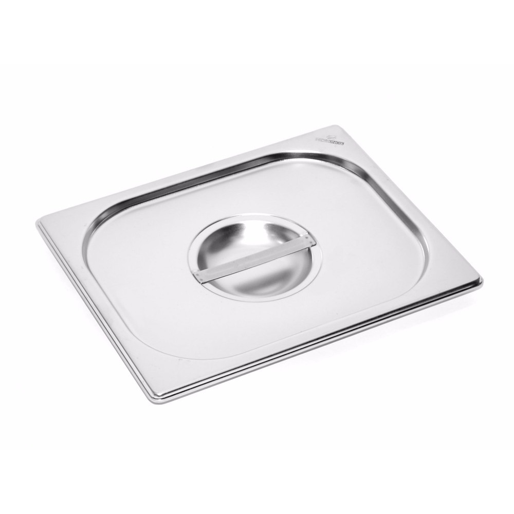 Kit C/4 Tampas Cuba Gn Gastronomica Inox 1/2 Rechaud Buffet