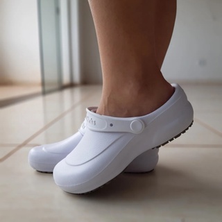 Soft Works Enfermagem Restaurante Cozinha Babuche Bb60 em Oferta na Shopee