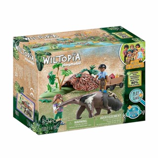 Playmobil - Cuidados com o Tamanduá - Wiltopia 71012