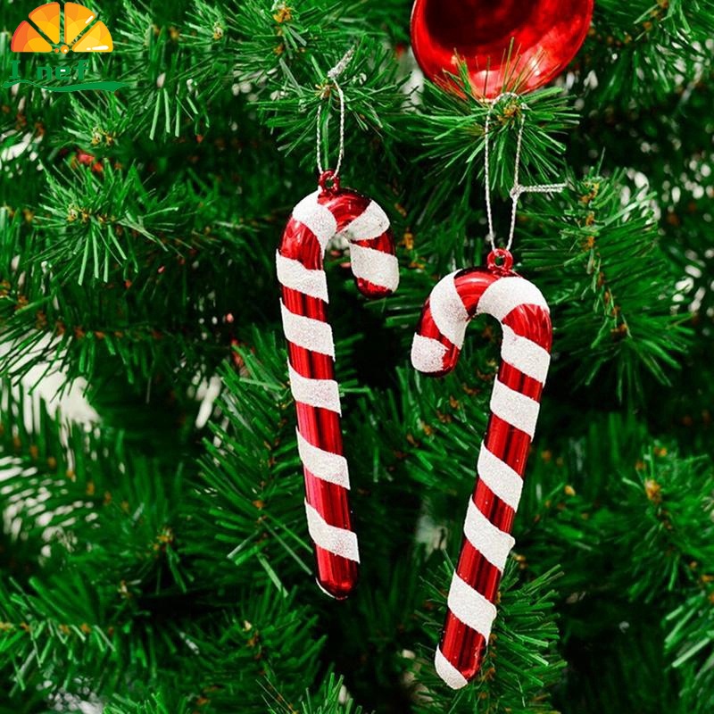 12 Peças De Enfeites De Árvore De Natal De Ano Novo Para Decoração