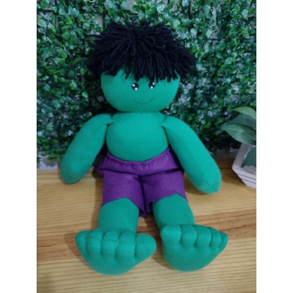 Boneco de pano Hulk/Decoração/Hulk