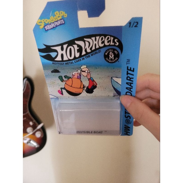 Barco Invisível do Homem Sereia e Mexilhaozinho - hot wheels custom