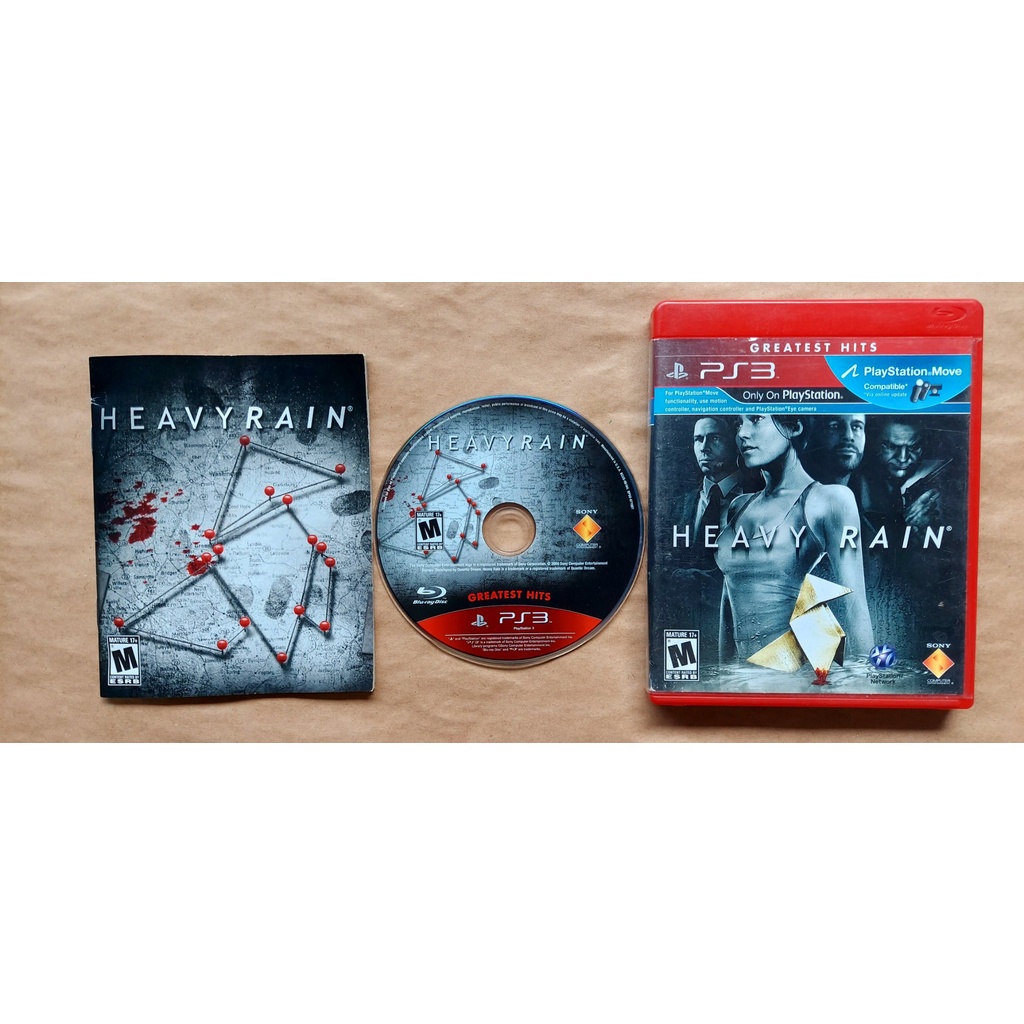 HEAVY RAIN PS3 PLAYSTATION 3