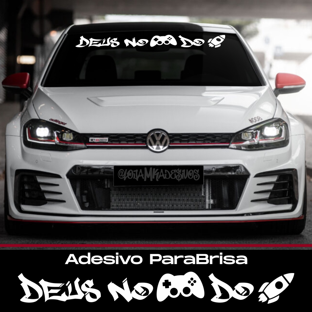 Adesivo De Parabrisa Personalizado Frases Rebaixados Tunados Turbo ...