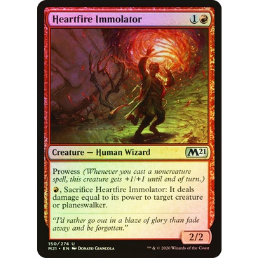 Imolador do Fogo Interior (FOIL) - Magic The Gathering