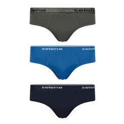 KIT COM 3 CUECAS SELENE SLIP 11900-001