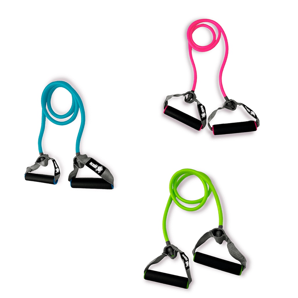 Kit Elástico Treino Extensor Musculação Band 120 cm Odin Fit em Oferta na Shopee