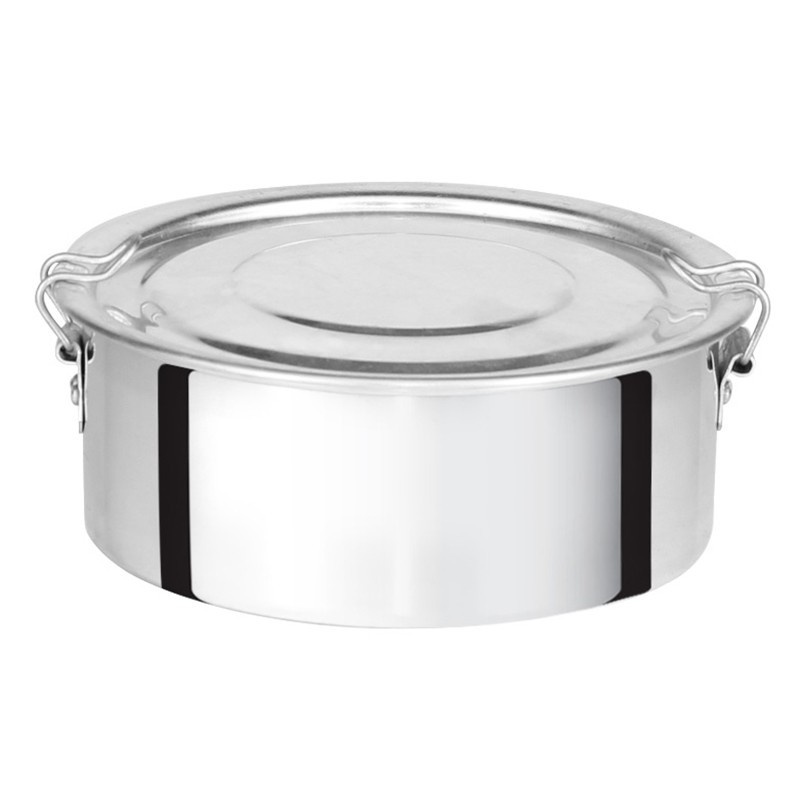 Marmita de Aluminio  Redonda com Tampa e Trava