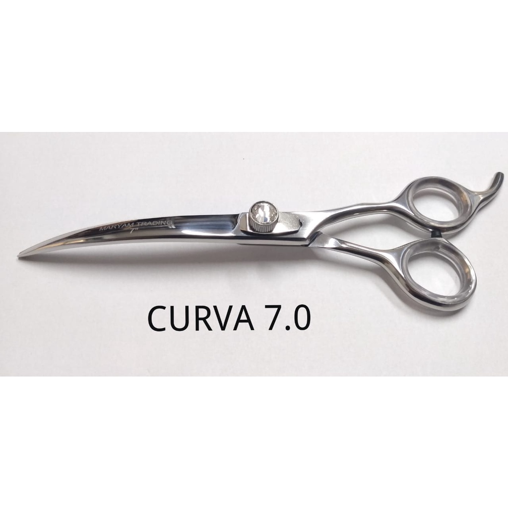 TESOURA CURVA 7.0 POLEGADAS PRATA