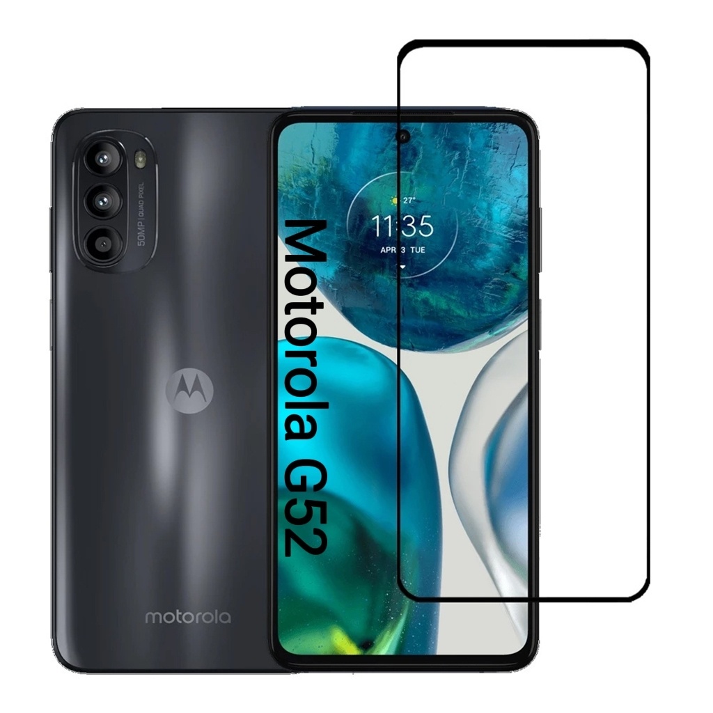 Película de Vidro 3D Motorola Moto G52 / G82 Vidro Temperado em Oferta na Shopee