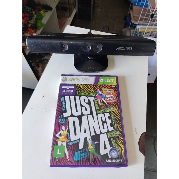 Kinect 360 + Just dance 4 Xbox 360