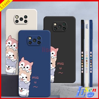 Capinha Poco X3 pro NFC/F3/F4/X3 GT/X4 C40 Capa Telefônica De Ilustração De Cachorro Bonito GG