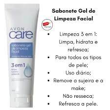 Sabonete Gel De Limpeza Facial Em Avon Care G Shopee Brasil