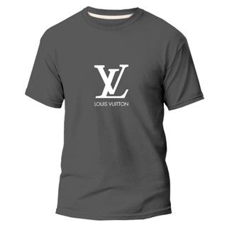 camiseta Louis vuitton masculina 100% algodão gola redonda