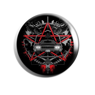 Bottons SUPERNATURAL bottom 3,5 cm botom (broche alfinete)  botton de filmes e series, serie e filme