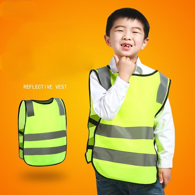 Colete reflexivo infantil Colete reflexivo Colete infantil Roupas reflexivas para alunos do ensino fundamental Colete de segurança no trânsito