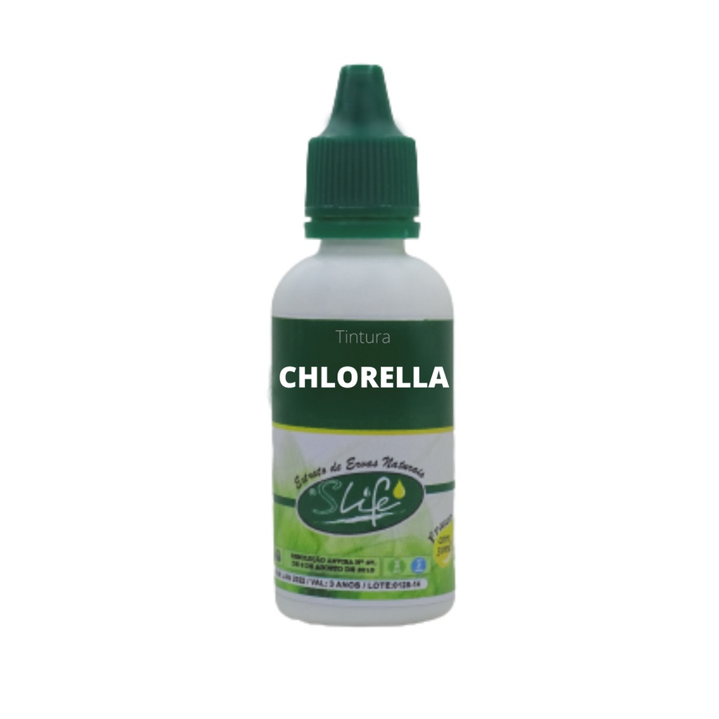 Tintura/Extrato Chlorella 30 Ml 100% Natural