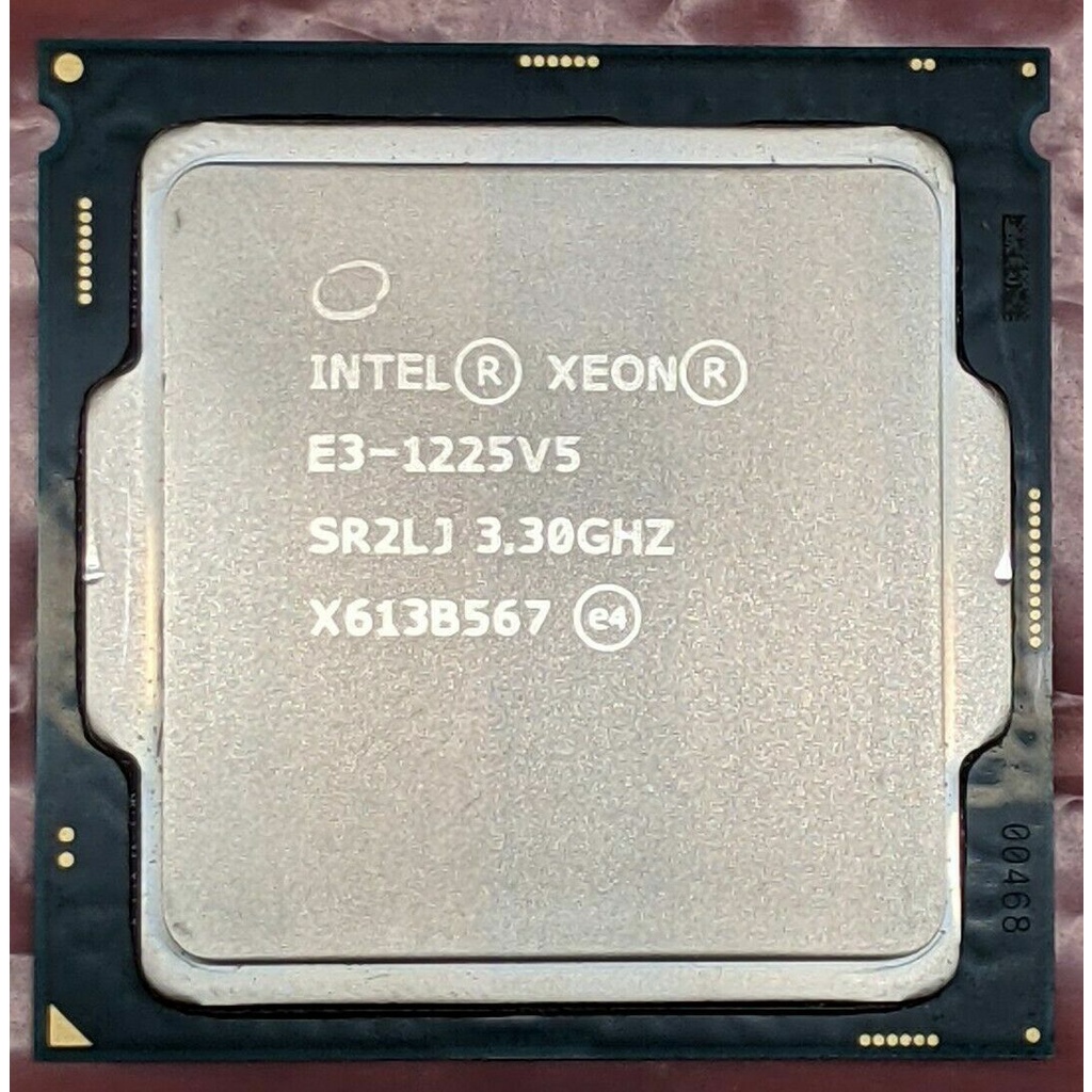Processador Intel Xeon E3-1225 V5 Quad Core 3.3 Ghz Sr2lj