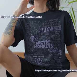 Camiseta T-shirt Unissex Algodão Arctic Monkeys Suck it and See Album em Oferta na Shopee