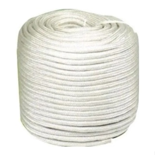 20 Metros Corda Poliéster Branca Artesanato 10mm Amarrar Carga Caminhão em Oferta na Shopee
