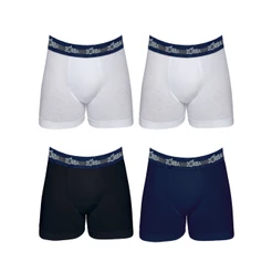 Kit/4 Cueca Zorba Boxer 0702-0 P/xgg