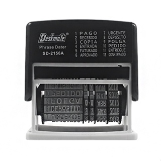 Carimbo Rp2156 A com data e palavra em Oferta na Shopee