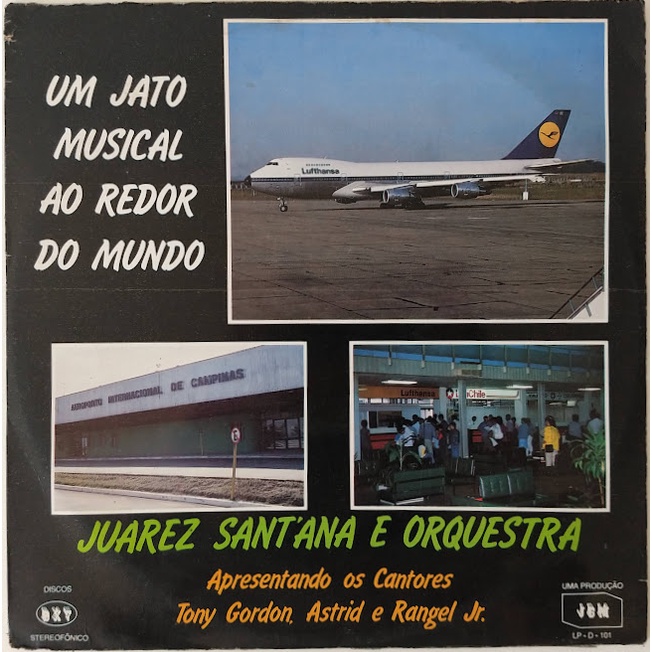 Vinil Lp Disco Juarez Sant'ana Um Jato Musical Ao Redor Do Mundo 1987