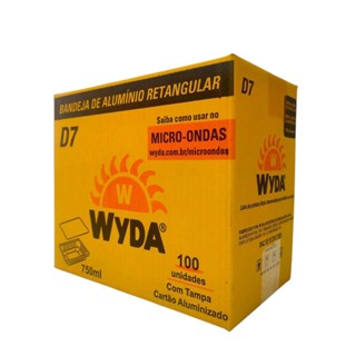 Embalagem de alumínio Wyda 750ml D7 tampa cartão c/100 un