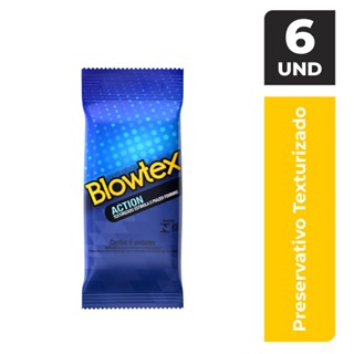 Preservativo Blowtex Action 6 Unidades