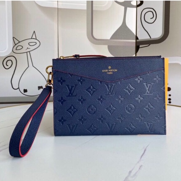 100% original autêntica bolsa Louis Vuitton feminina 3 em 1 bolsa  transversal M44813 - Escorrega o Preço