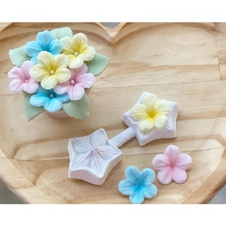 Molde de silicone flor / biscuit / decoração de doces / jardim para doces, biscuit, artesanato, festa de aniversário em Oferta na Shopee