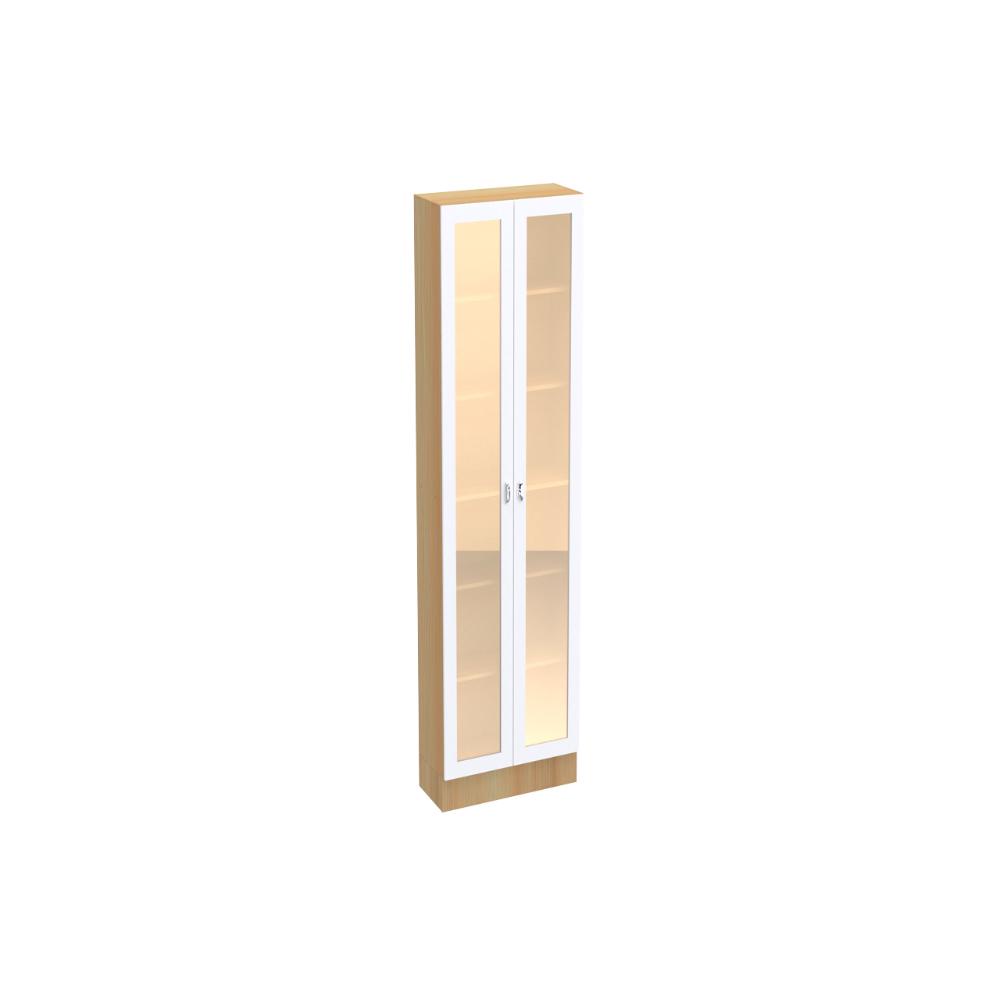Paneleiro Ditália Denver 2 Portas Vidro Rv/Branco CD-386 em Oferta na Shopee