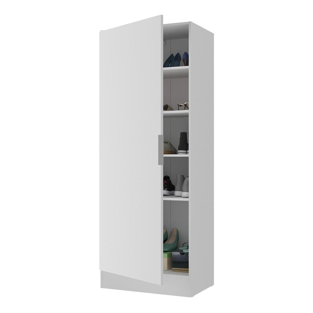 Sapateira 1 Porta Multimóveis Jade FG6005 Branca - Home & Living