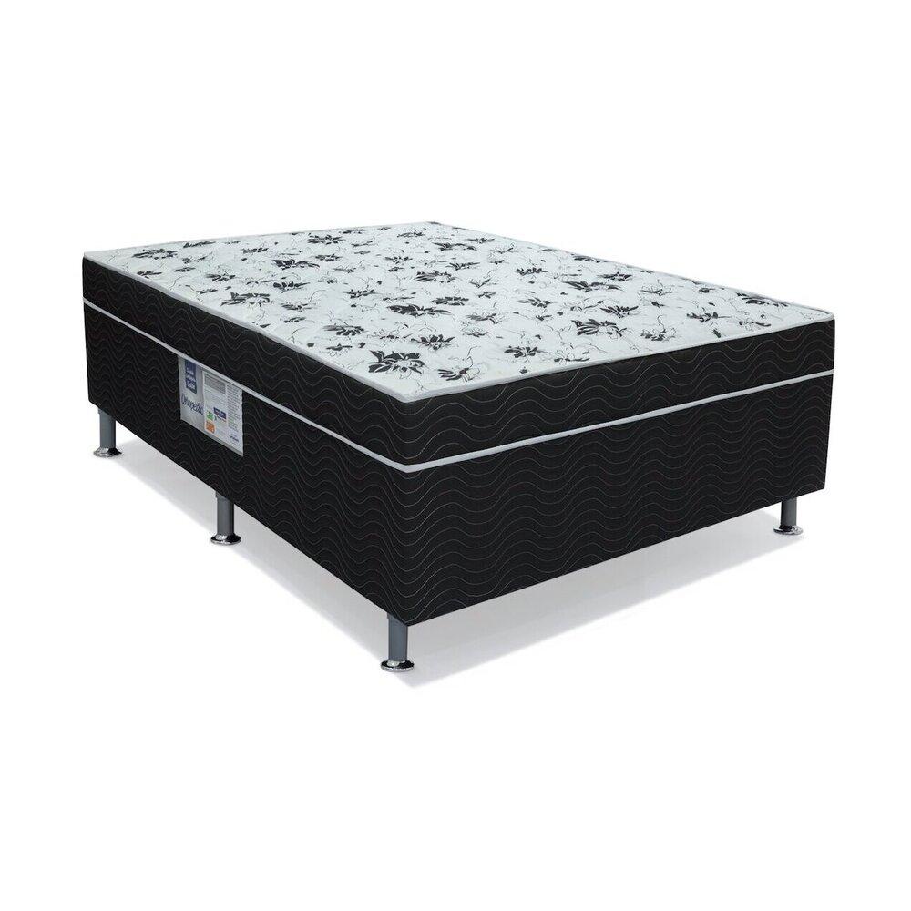 Conjugado Union Ortopedic Casal (138x188x43) - Estrutura Ortopédica INMETRO - Ortobom em Oferta na Shopee