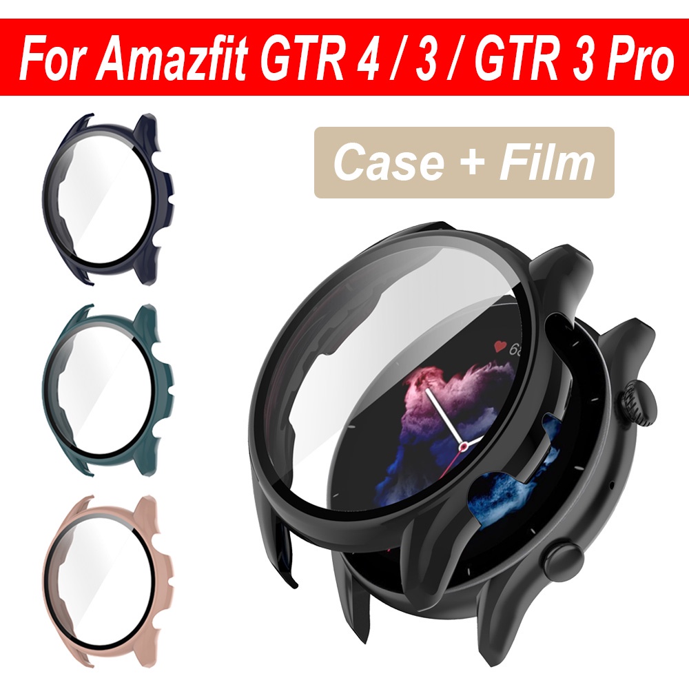 Capa Protetora De Tela PC Com De Filme Para Amazfit GTR 4 / 3 / 3 Pro / Balance 2 / Active 2 / Active Max